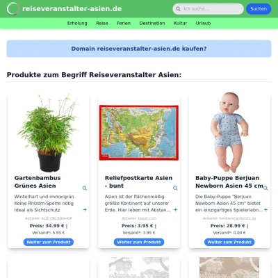 Screenshot reiseveranstalter-asien.de