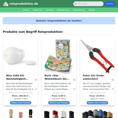 Screenshot reisproduktion.de