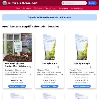 Screenshot reiten-als-therapie.de