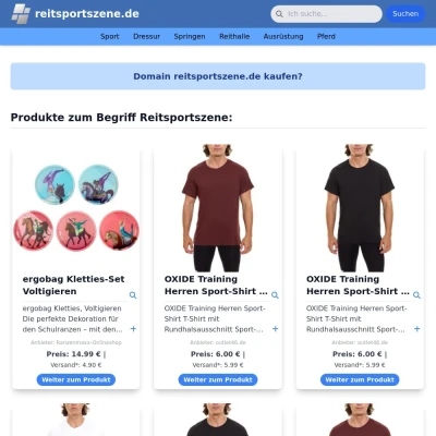 Screenshot reitsportszene.de