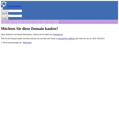 Screenshot renaturierungen.de