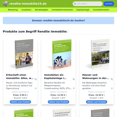 Screenshot rendite-immobilie24.de