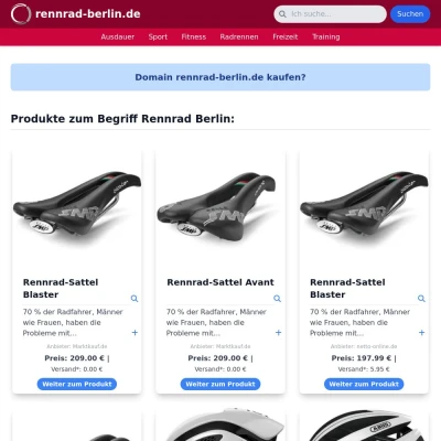 Screenshot rennrad-berlin.de