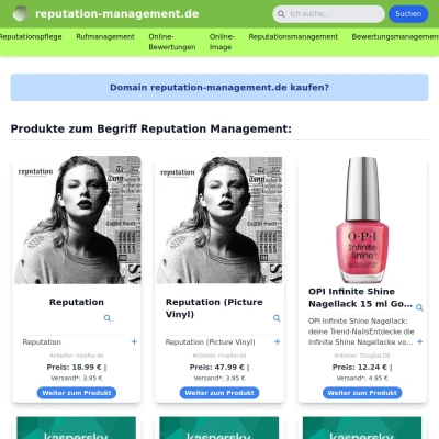 Screenshot reputation-management.de