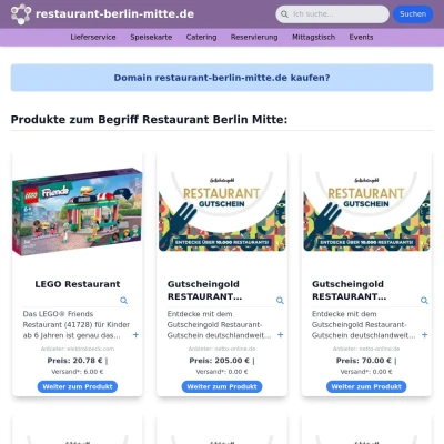 Screenshot restaurant-berlin-mitte.de