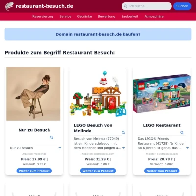 Screenshot restaurant-besuch.de