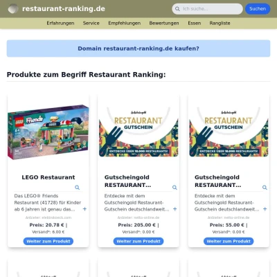 Screenshot restaurant-ranking.de