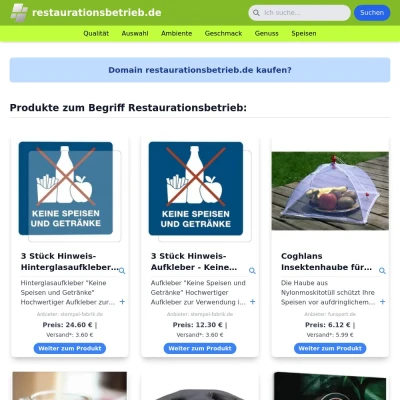 Screenshot restaurationsbetrieb.de