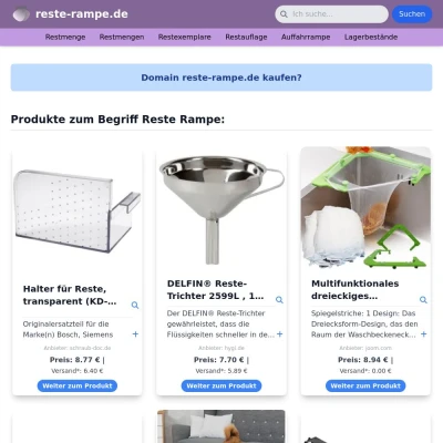 Screenshot reste-rampe.de