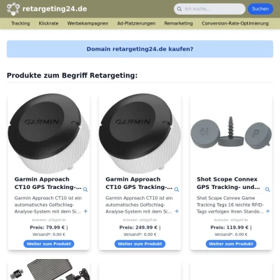 Screenshot retargeting24.de