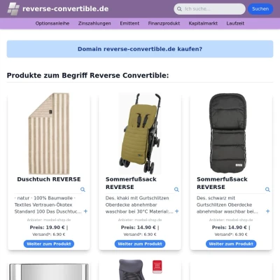 Screenshot reverse-convertible.de