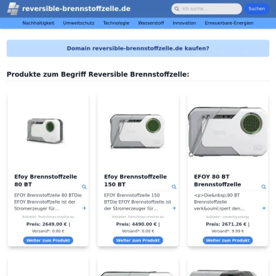 Screenshot reversible-brennstoffzelle.de