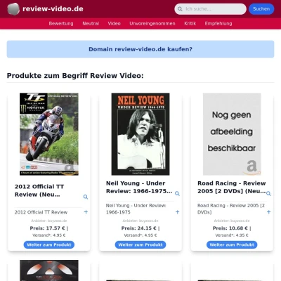 Screenshot review-video.de