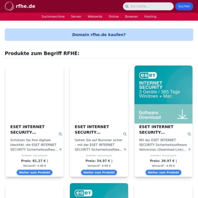 Screenshot rfhe.de