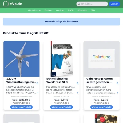 Screenshot rfvp.de