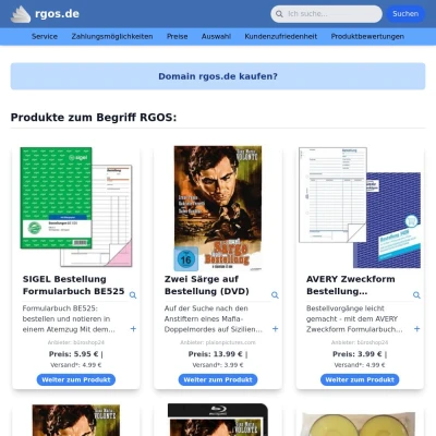 Screenshot rgos.de