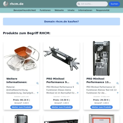Screenshot rhcm.de