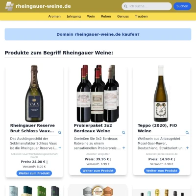 Screenshot rheingauer-weine.de