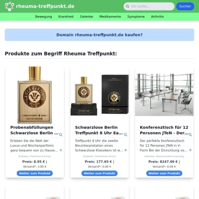 Screenshot rheuma-treffpunkt.de
