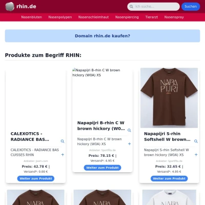 Screenshot rhin.de