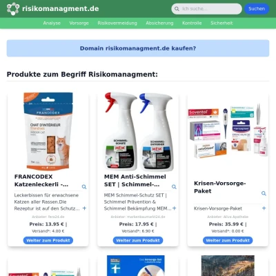 Screenshot risikomanagment.de