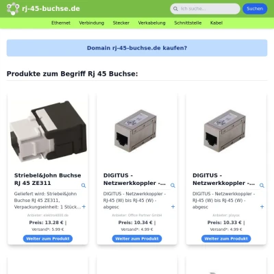 Screenshot rj-45-buchse.de