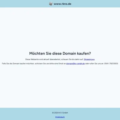 Screenshot rkns.de