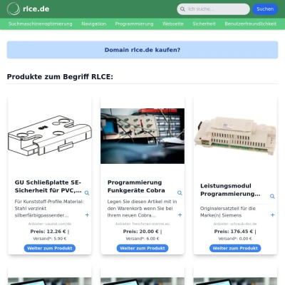 Screenshot rlce.de