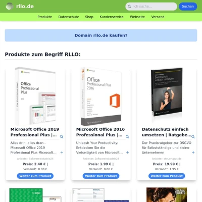 Screenshot rllo.de