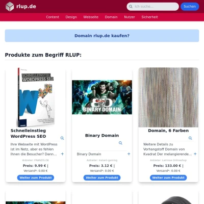Screenshot rlup.de