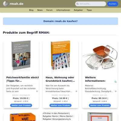 Screenshot rmah.de