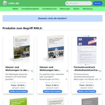 Screenshot rmls.de