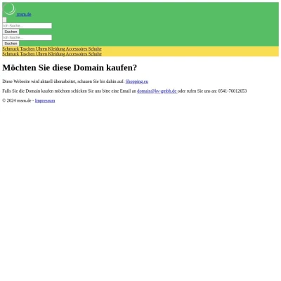 Screenshot rnsm.de