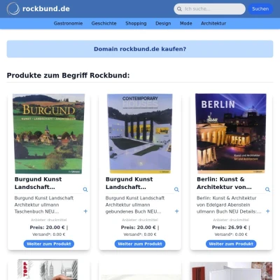 Screenshot rockbund.de