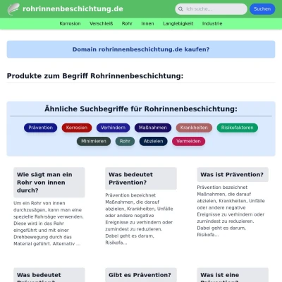 Screenshot rohrinnenbeschichtung.de