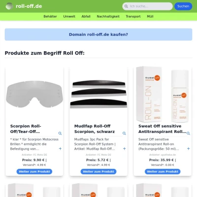 Screenshot roll-off.de