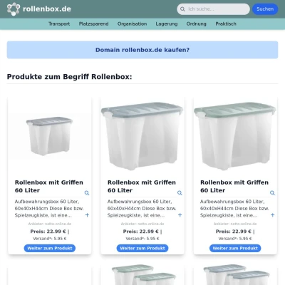 Screenshot rollenbox.de