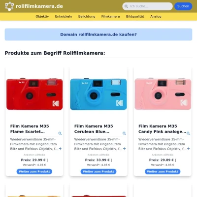 Screenshot rollfilmkamera.de