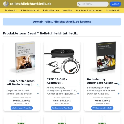 Screenshot rollstuhlleichtathletik.de