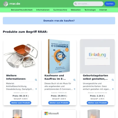 Screenshot rrar.de