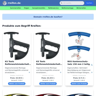 Screenshot rreifen.de