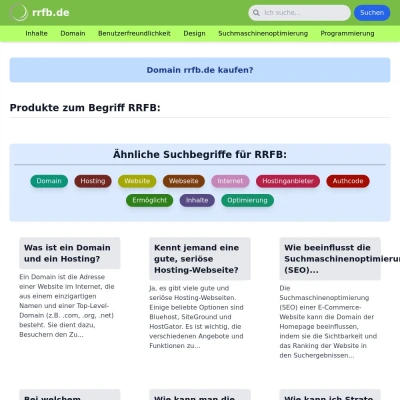 Screenshot rrfb.de