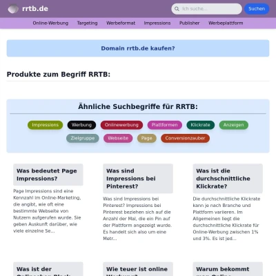 Screenshot rrtb.de