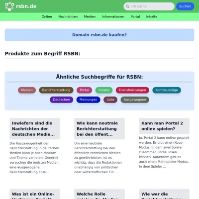 Screenshot rsbn.de