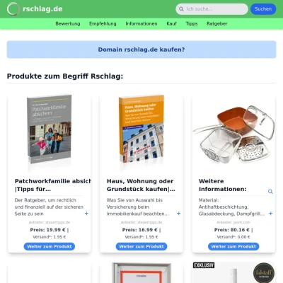 Screenshot rschlag.de