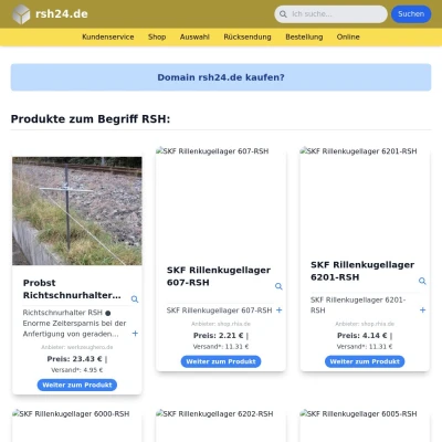 Screenshot rsh24.de