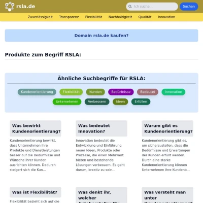 Screenshot rsla.de