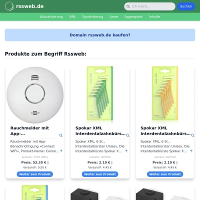 Screenshot rssweb.de