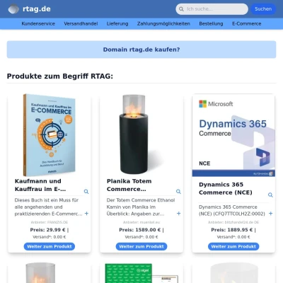 Screenshot rtag.de