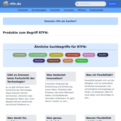 Screenshot rtfn.de